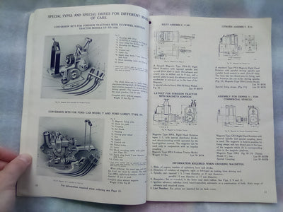 Scintilla Products & Parts Catalogue (Printed in Switzerland)