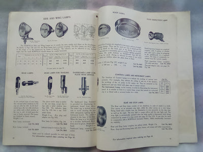Scintilla Products & Parts Catalogue (Printed in Switzerland)