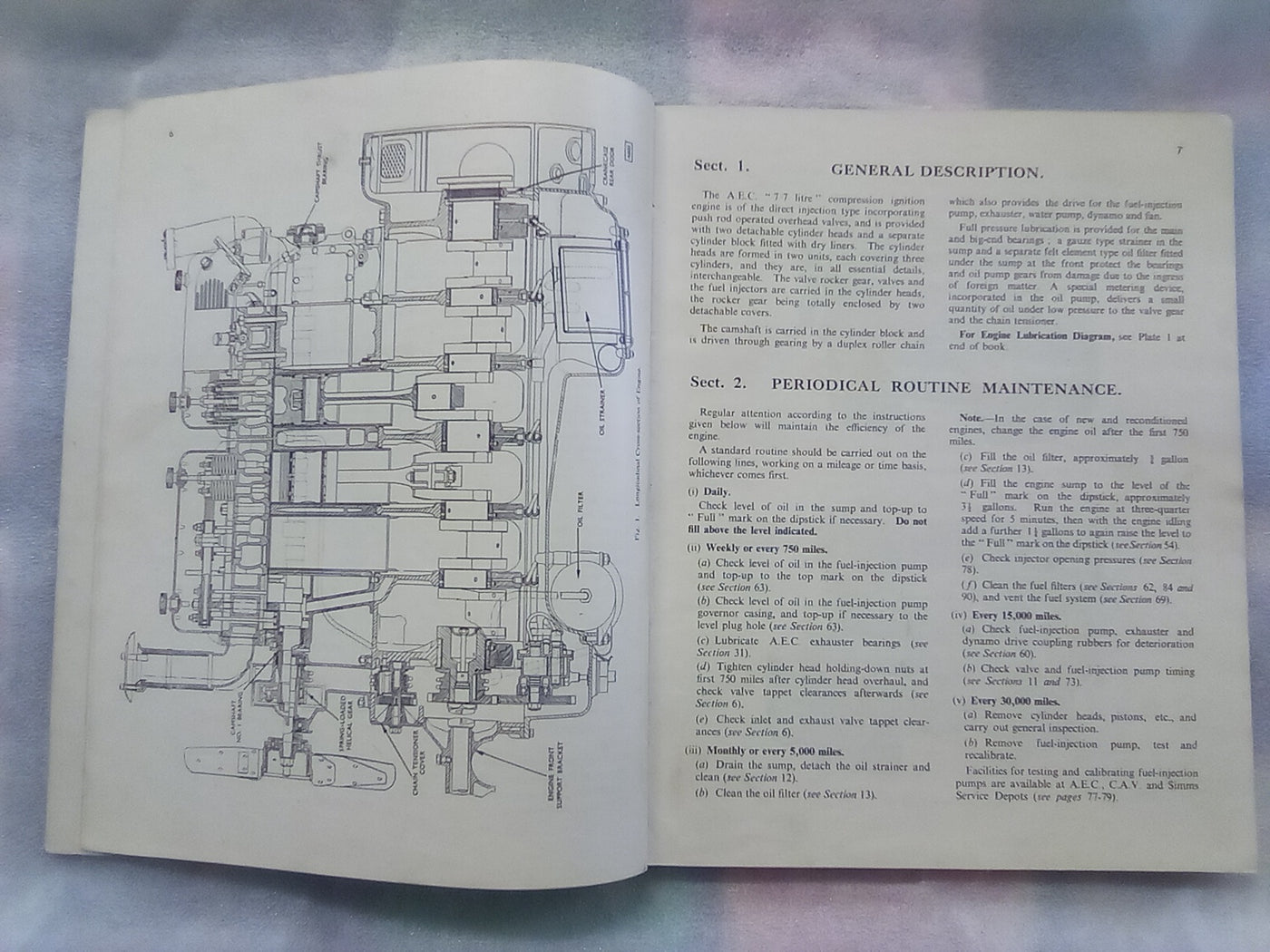 AEC 7.7 Litre (Type A173) Maintenance Manual