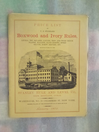 (Reprinted) Stanley Rule & Level Co. Price list 1864 to 1888 - 8 Volumes