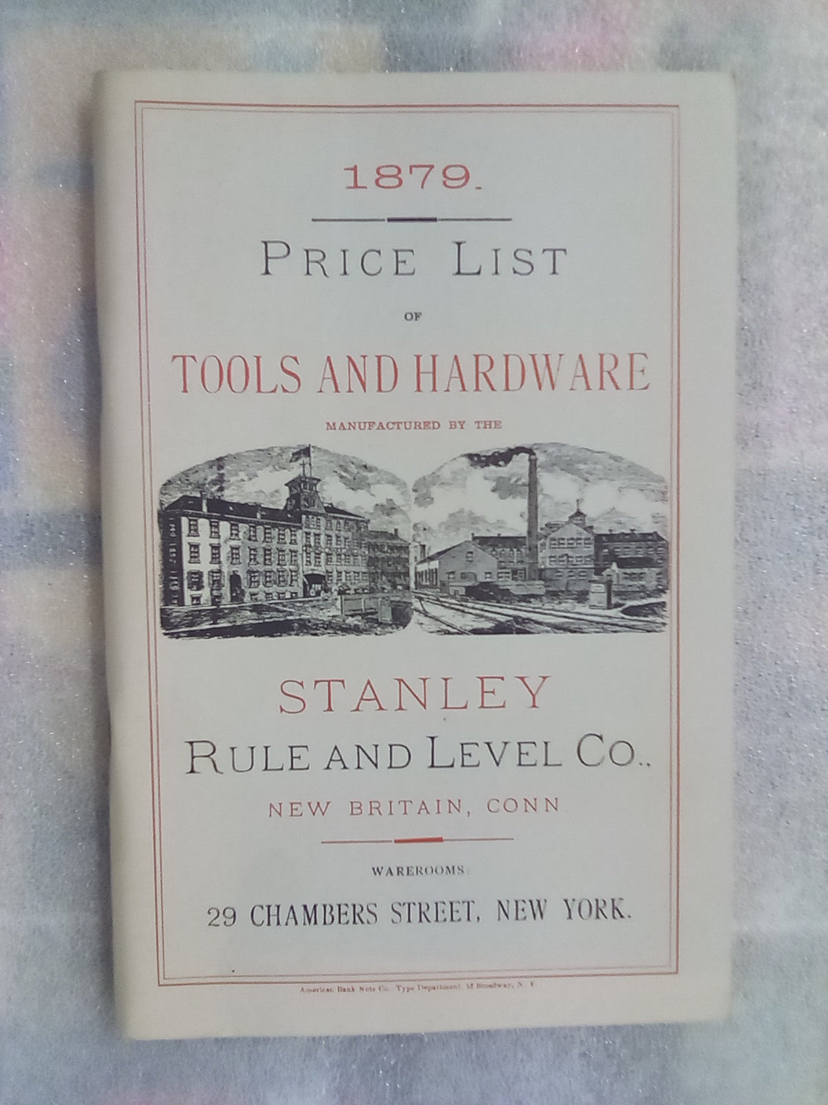 (Reprinted) Stanley Rule & Level Co. Price list 1864 to 1888 - 8 Volumes