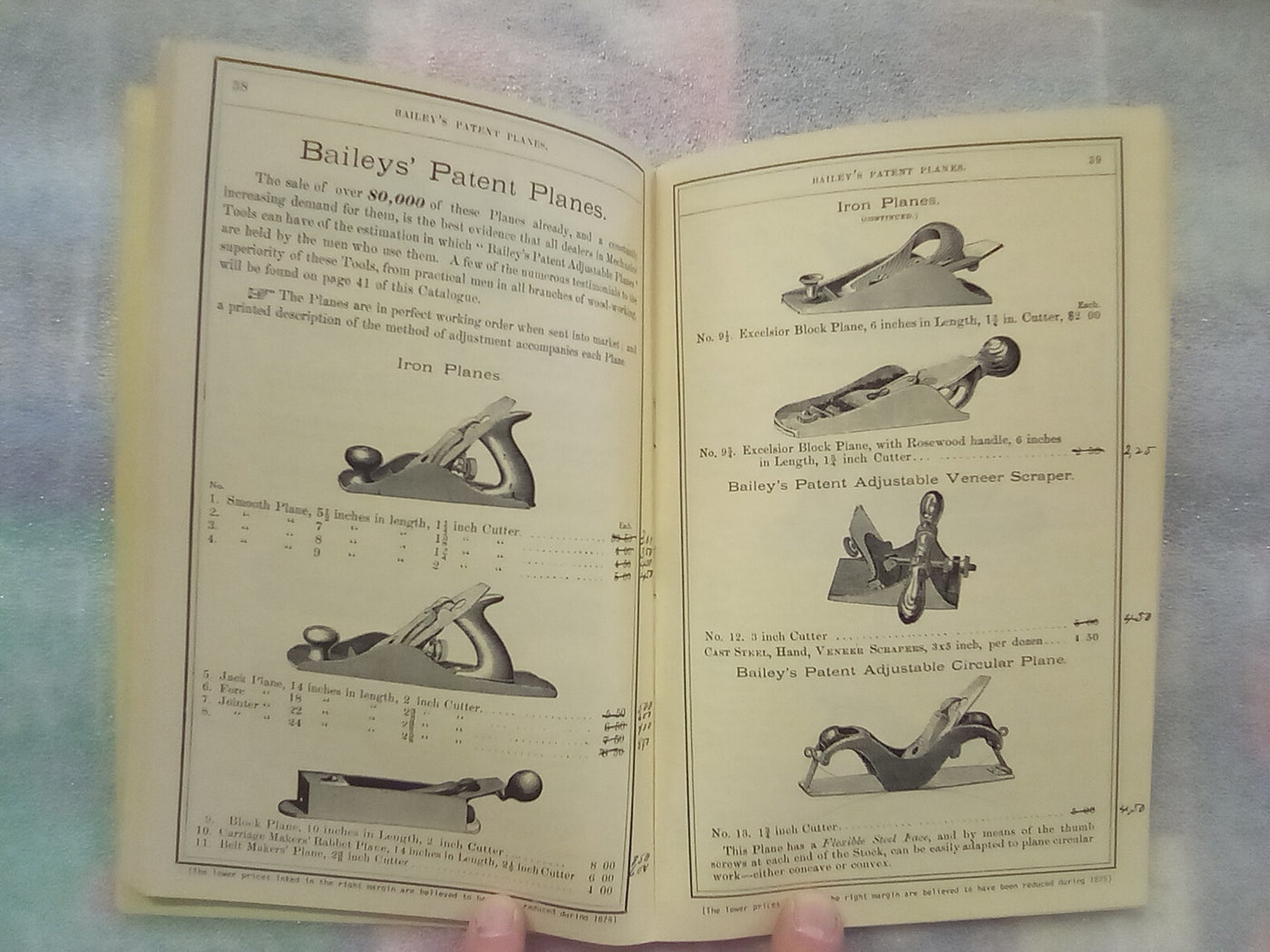 (Reprinted) Stanley Rule & Level Co. Price list 1864 to 1888 - 8 Volumes