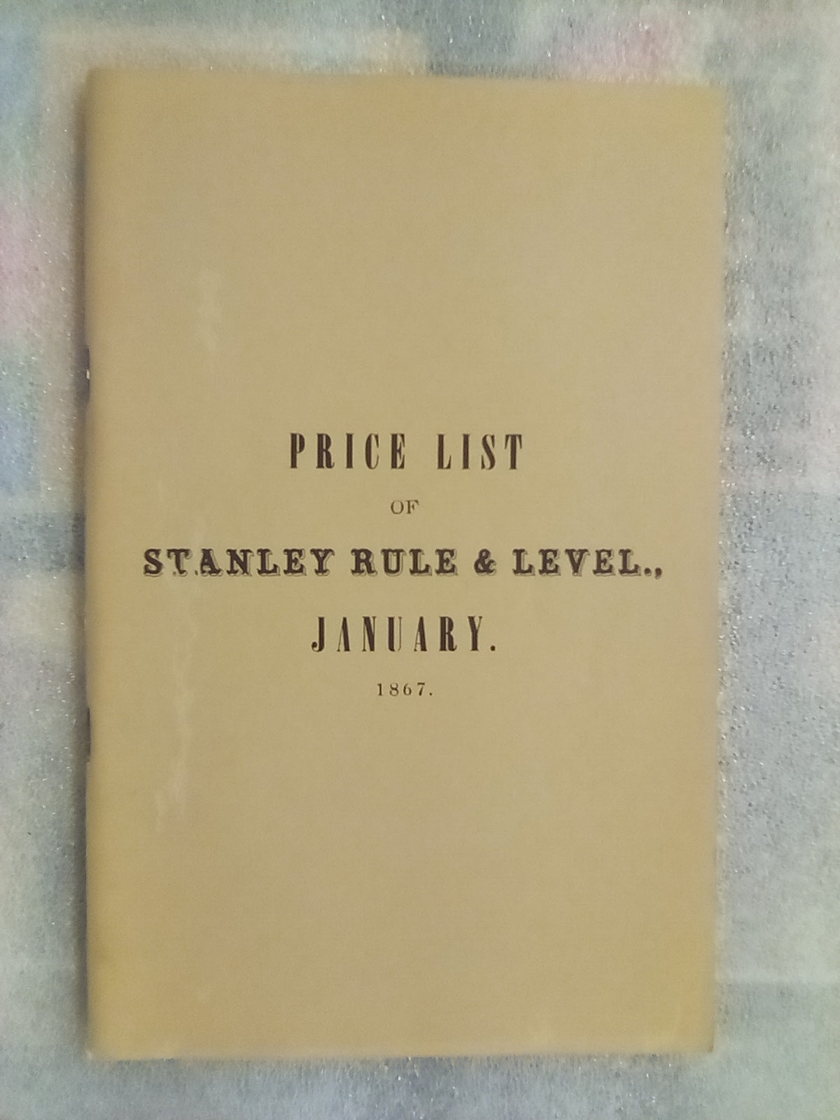 (Reprinted) Stanley Rule & Level Co. Price list 1864 to 1888 - 8 Volumes