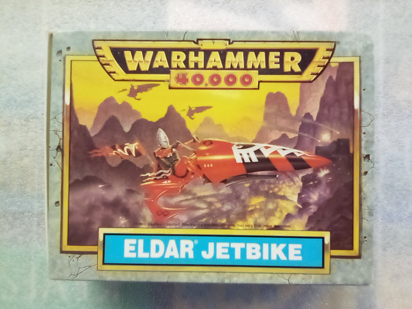 10x Metal Eldar Warhammer 40K Figures + Jetbike OOP