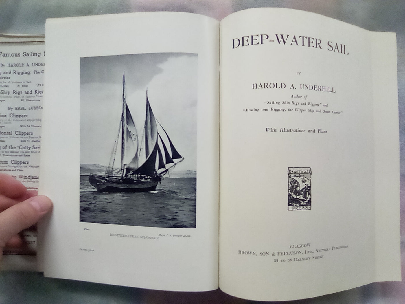 Deep Water Sail (1952) by Harold A. Underhill