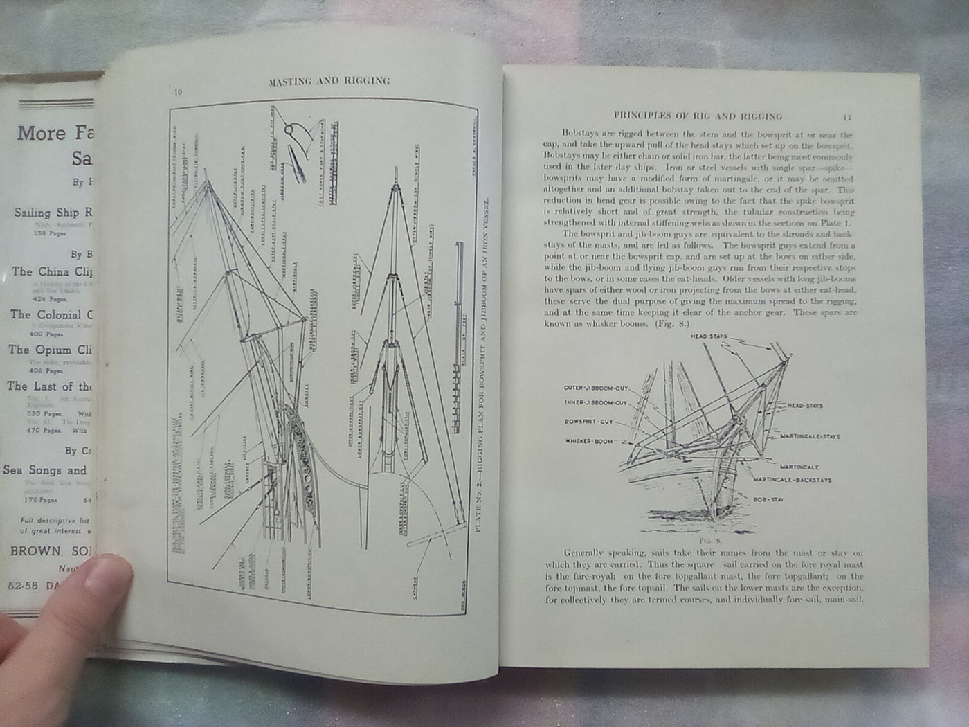 Masting & Rigging - the Clipper Ship & Ocean Carrier (1949) by H.A. Underhill