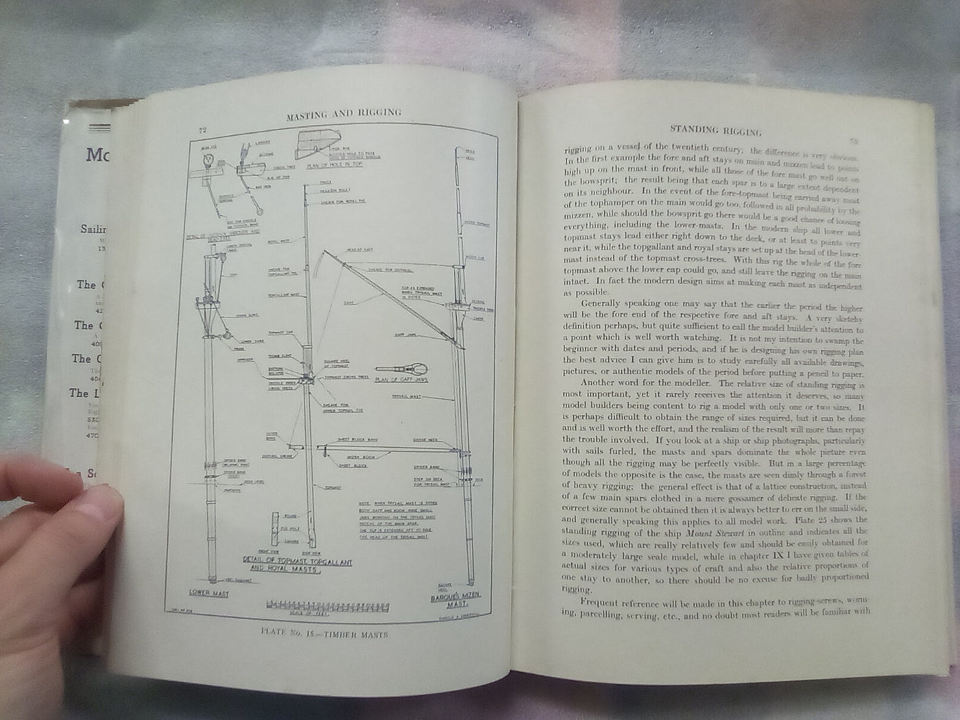 Masting & Rigging - the Clipper Ship & Ocean Carrier (1949) by H.A. Underhill