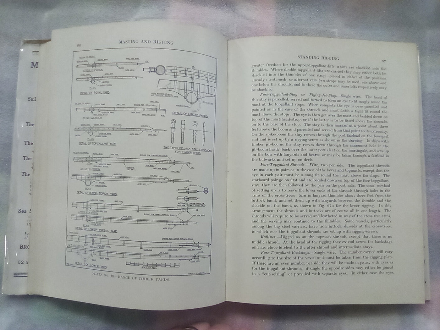 Masting & Rigging - the Clipper Ship & Ocean Carrier (1949) by H.A. Underhill