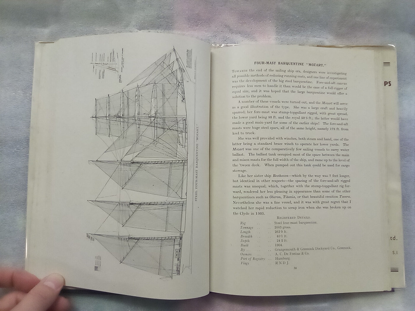 Sailing Ship Rigs & Rigging (1950) by Harold A. Underhill