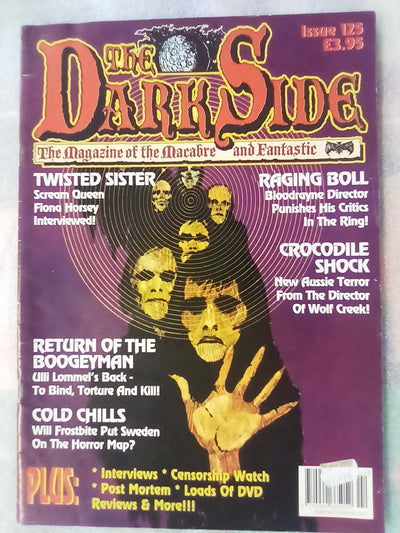 4x Issues of the 'Darkside' Horror Film Magazines (2)