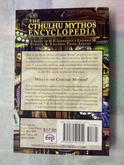 The Cthulhu Mythos Encyclopedia - A Guide to H.P. Lovecraft's Universe