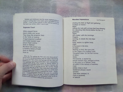 Concrete Reality (1981) - Poems by Tim Shadbolt