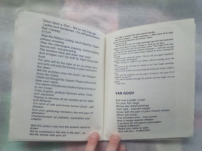 Concrete Reality (1981) - Poems by Tim Shadbolt
