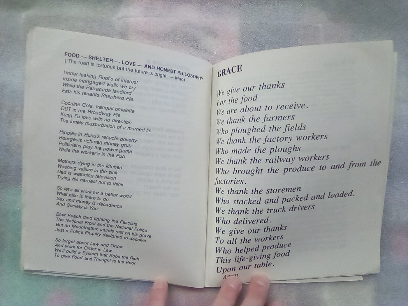 Concrete Reality (1981) - Poems by Tim Shadbolt