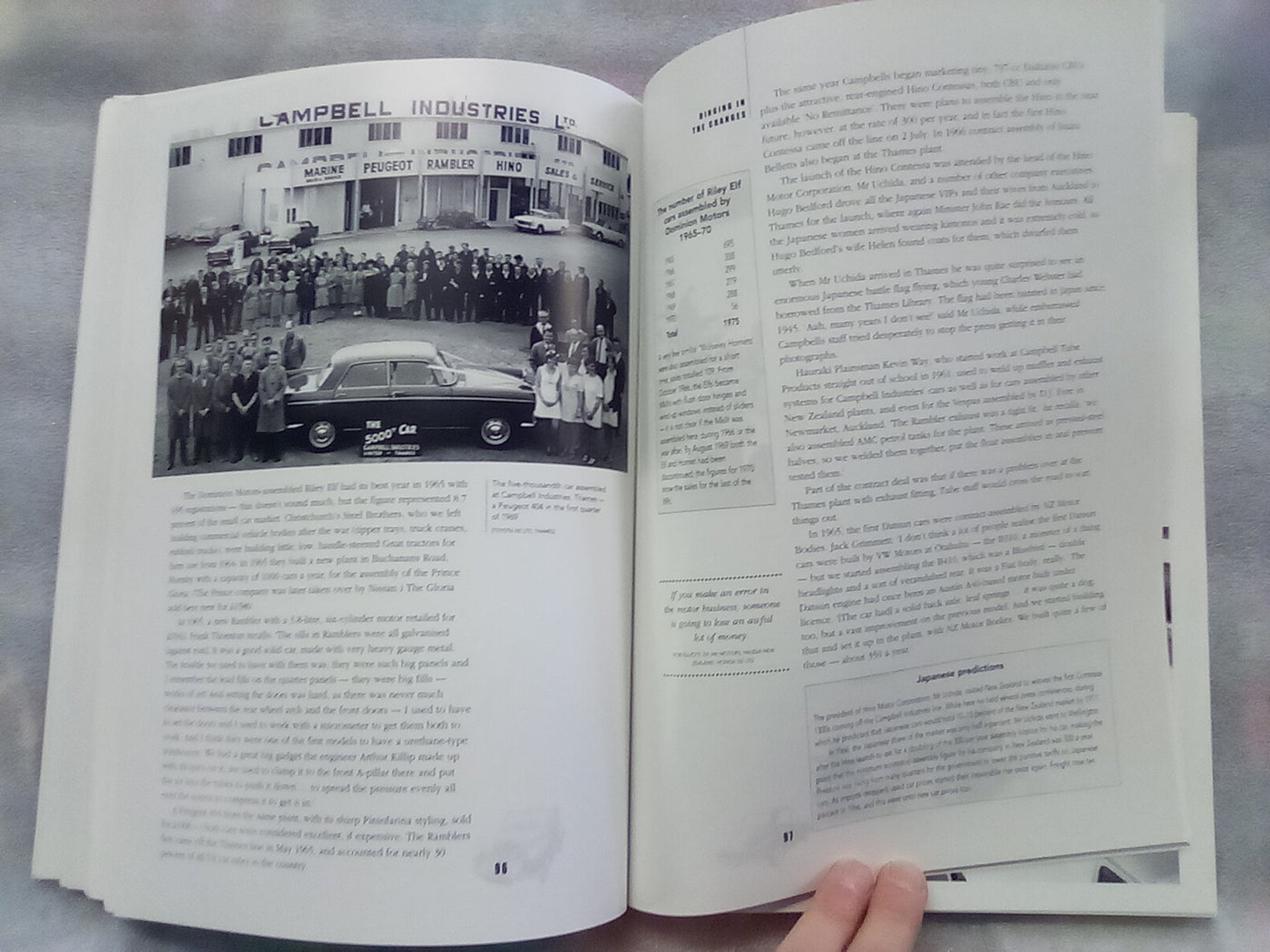 Assembly - NZ Car Production 1921 to 1998 by Mark Webster