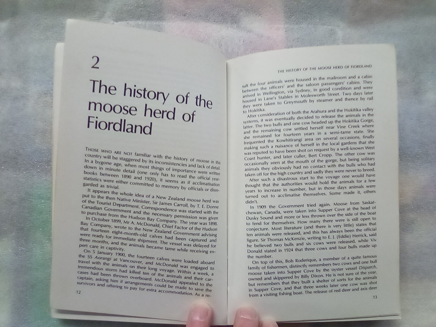 Call of the Moose and Other Fiordland Hunting Adventures by Ray Tinsley