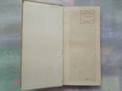 New Zealand Railways Guards Distance Tables South Island Lyttelton - Picton - Oamaru (1950)