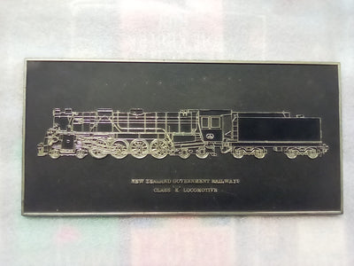 3x New Zealand Railways Locomotive Signs - Class K, Ja, & Ab