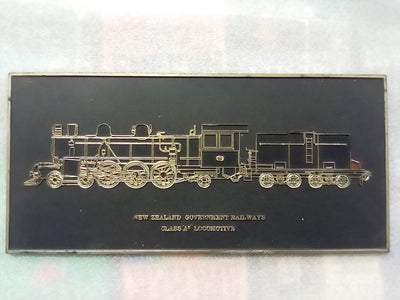 3x New Zealand Railways Locomotive Signs - Class K, Ja, & Ab