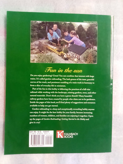 Garden Railroading - Getting started in the Hobby