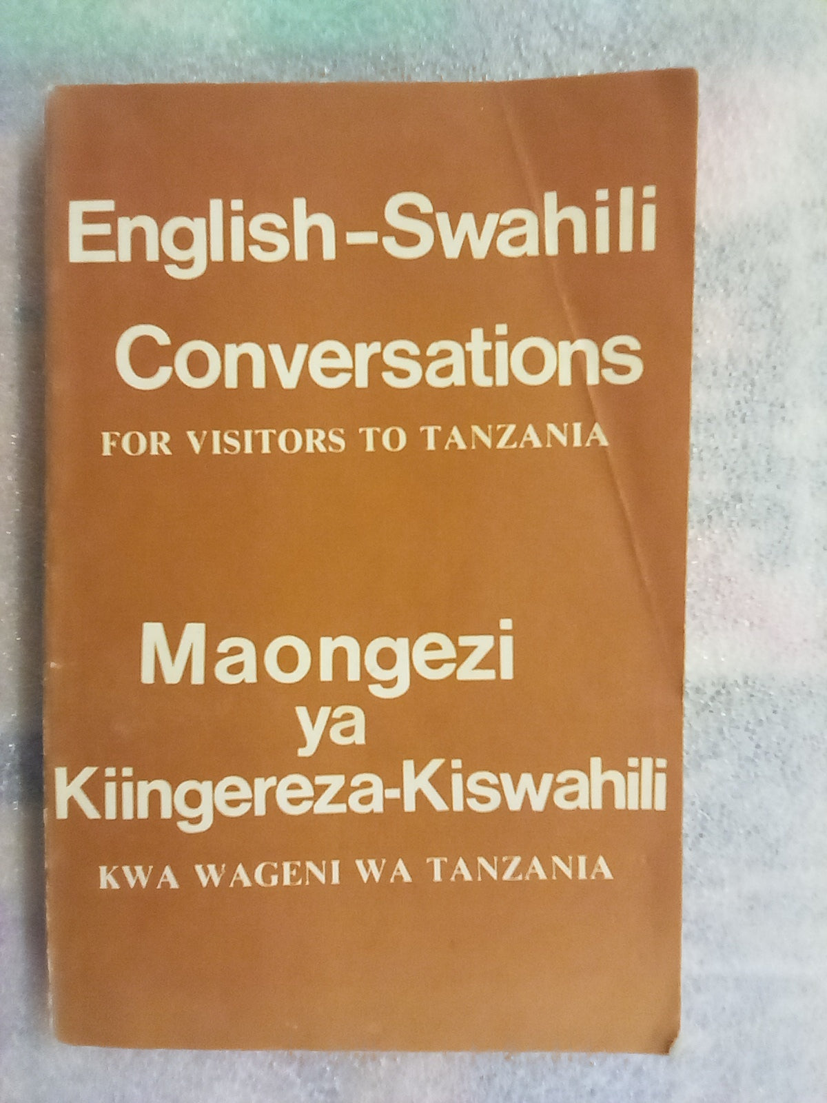 4x Swahili Language Books - Dictionary, Phrase book, & Grammar