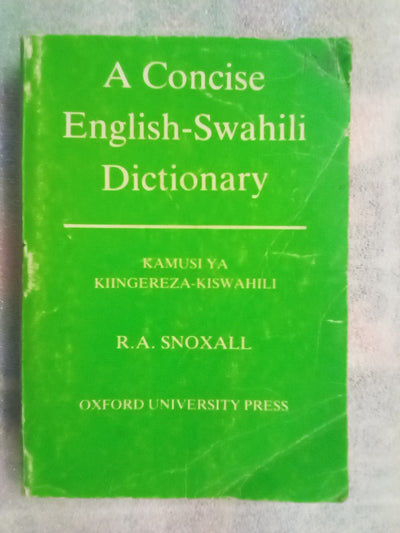4x Swahili Language Books - Dictionary, Phrase book, & Grammar
