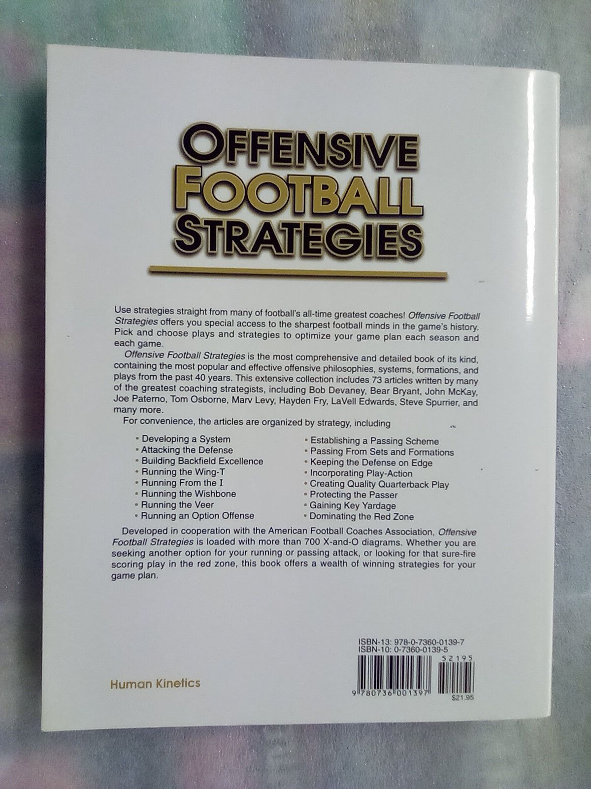 Offensive (American) Football Strategies