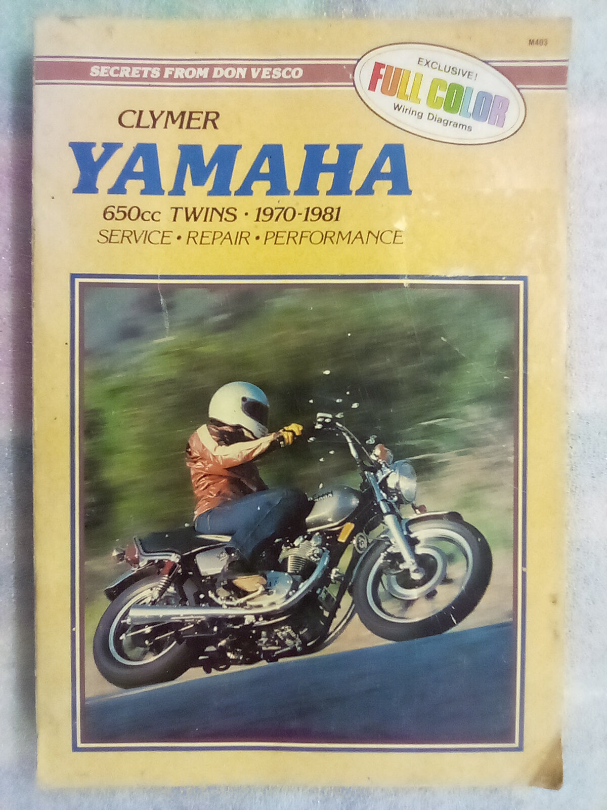 Yamaha 650cc Twins 1970 to 1981 Service & Repair Manual by Clymer