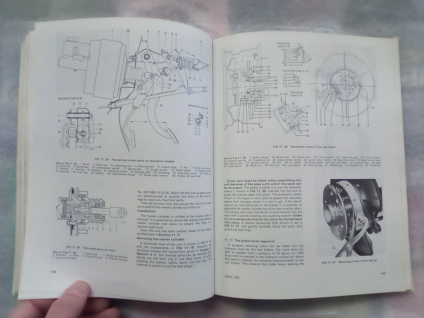 Mercedes Benz 280 1968-1972 Workshop Manual