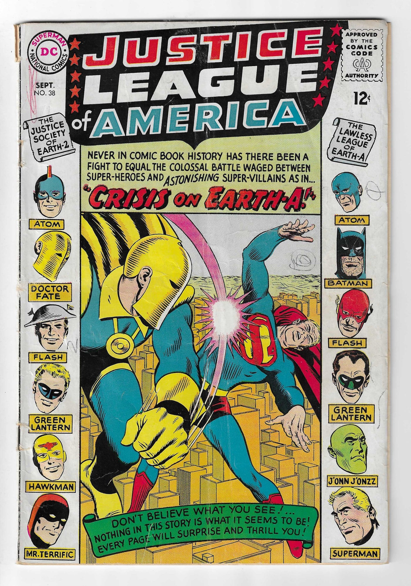 Justice League of America (Volume 1) #38