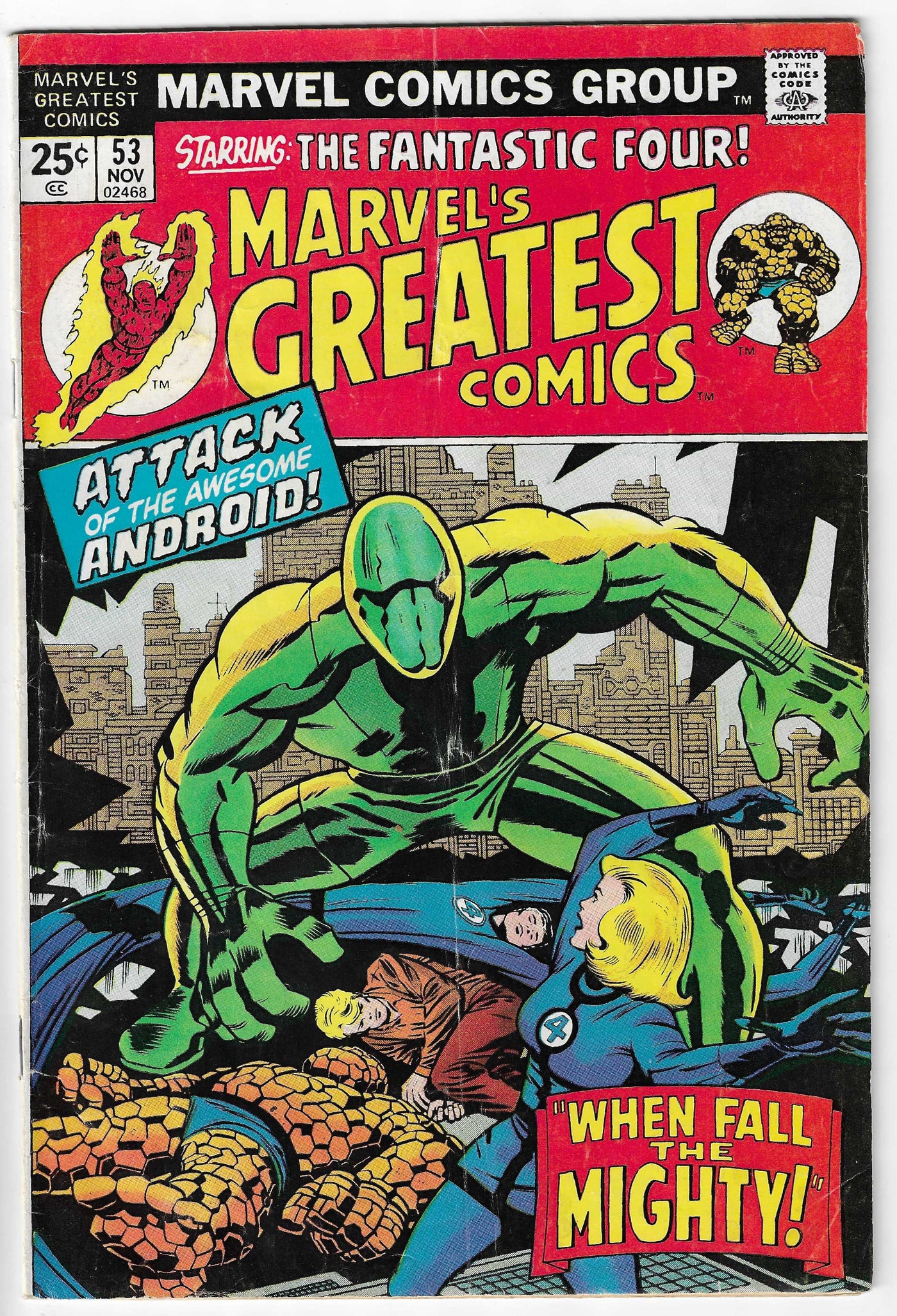 Marvel's Greatest Comics #53