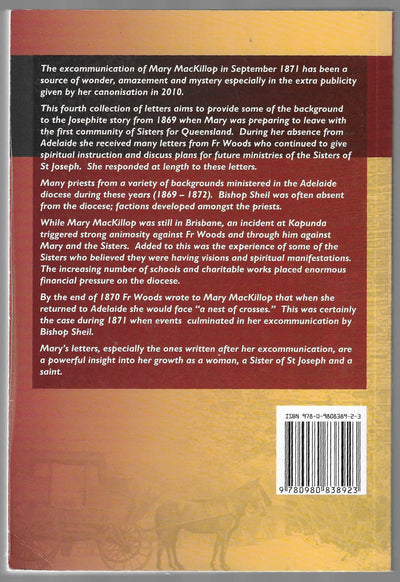 Mary MacKillop and a Nest of Crosses: Correspondence with Fr Julian Tenison Woods 1869-1872