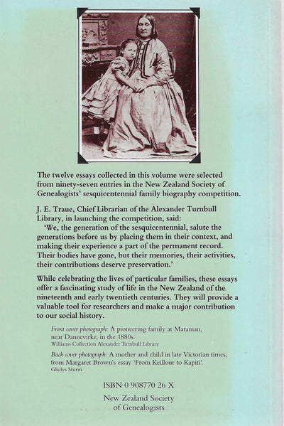 Our Lesser Stars: Twelve New Zealand Family Biographies