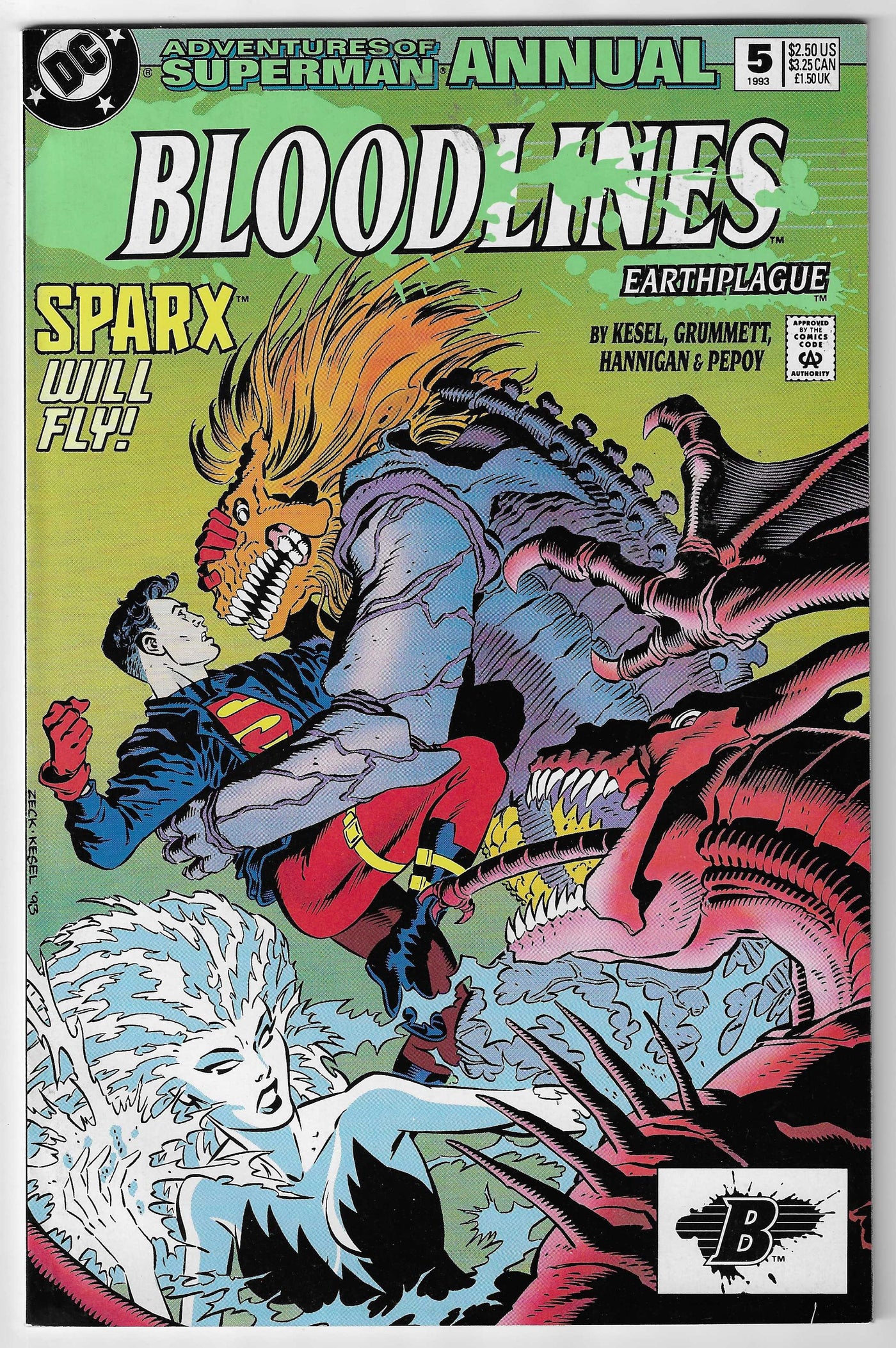 Adventures of Superman Annual: Bloodlines #5