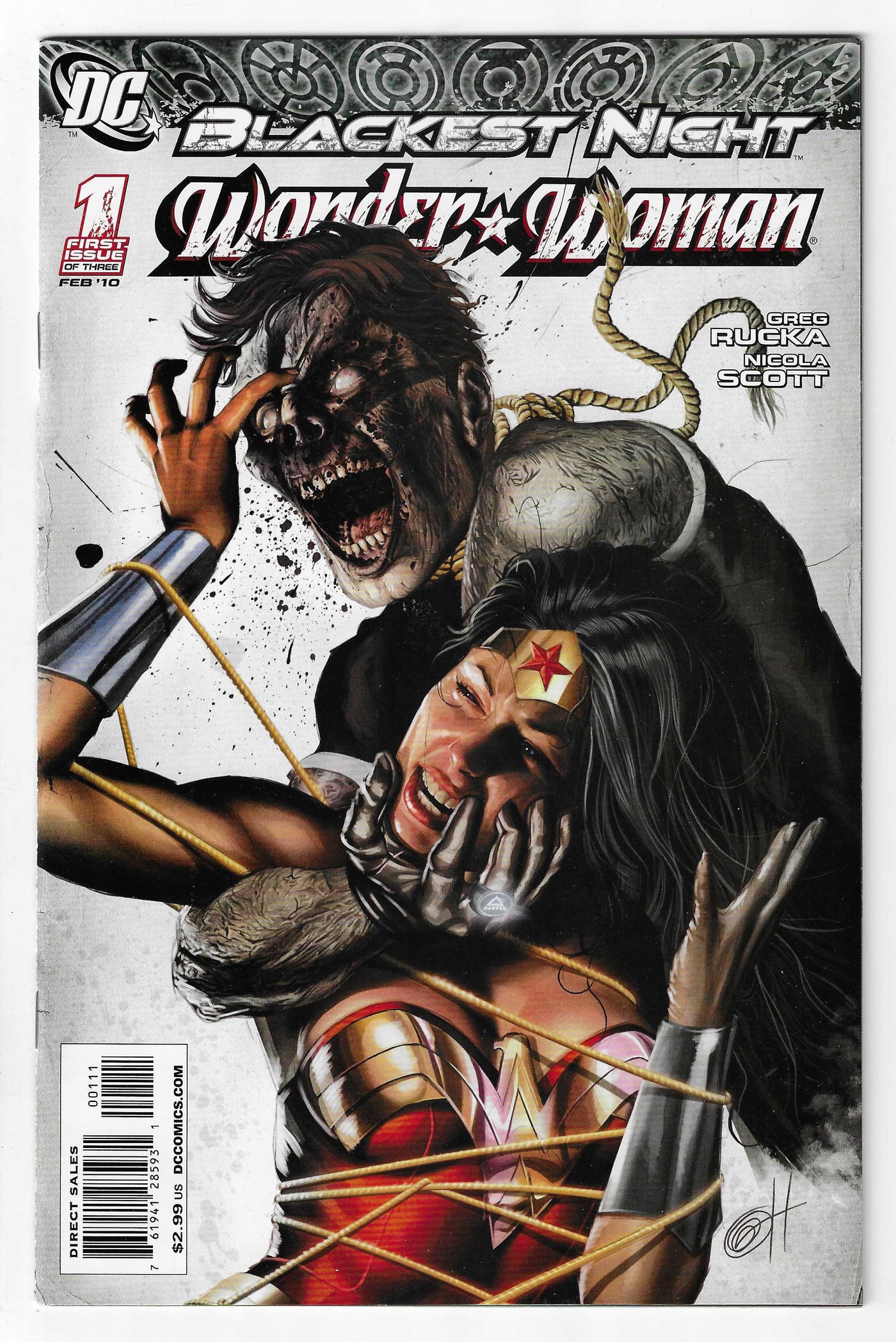 Blackest Night Wonder Woman (Volume 1) #1