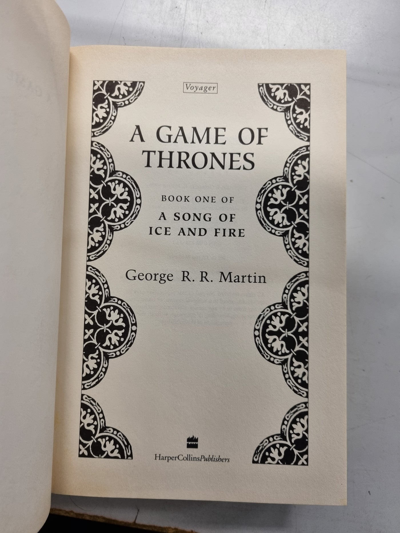 A Game of Thrones (First Edition, Second Impression)