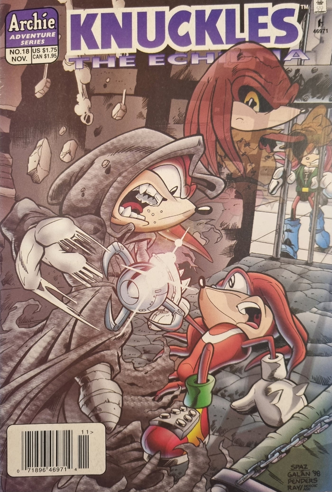 Knuckles the Echidna #18