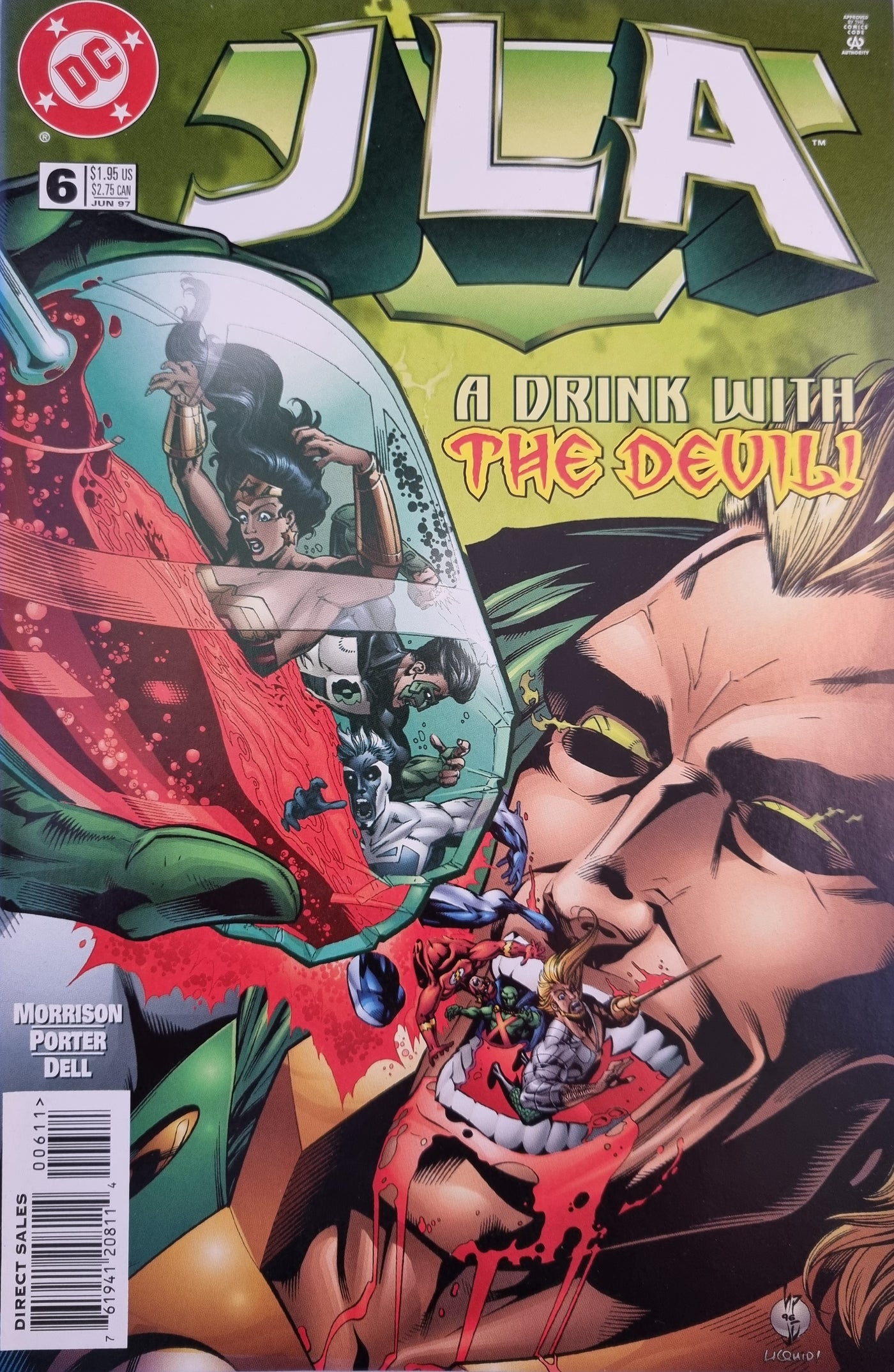 JLA (Volume 1) #6